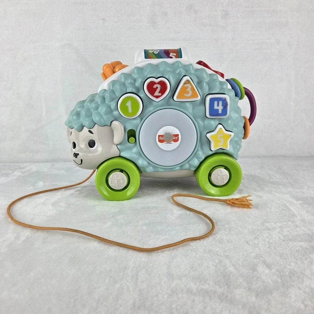 Fisher Price Linkimals Happy Shapes Hedgehog Tested Working Learning Toy